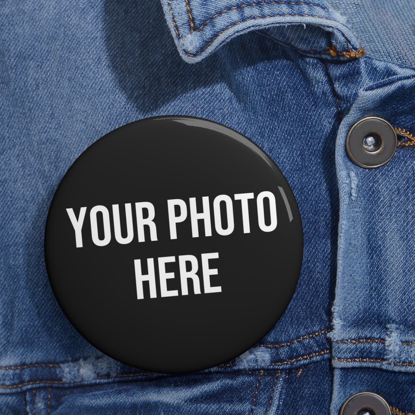 PERSONALIZED PHOTO BUTTON
